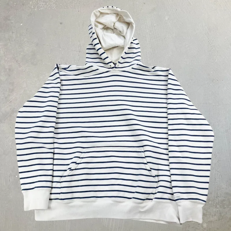 J- Vintage Ralph Lauren Polo Jeans Stripped Hoodie - L sold by HG Vintage