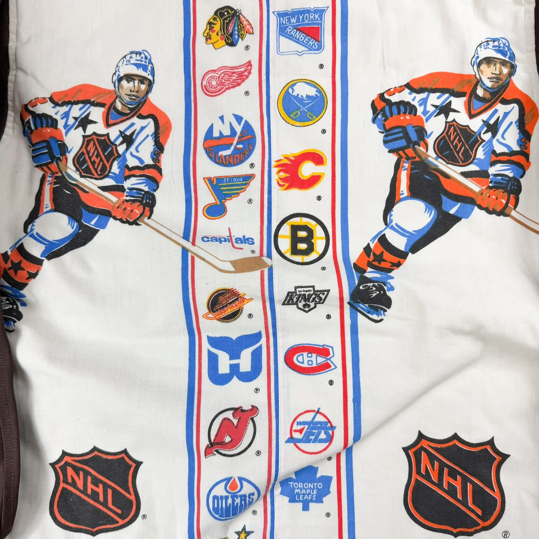 J- NHL Teams Reworked Back Carhartt Hooded Jacket - M sold by HG Vintage product image thumbnail 4