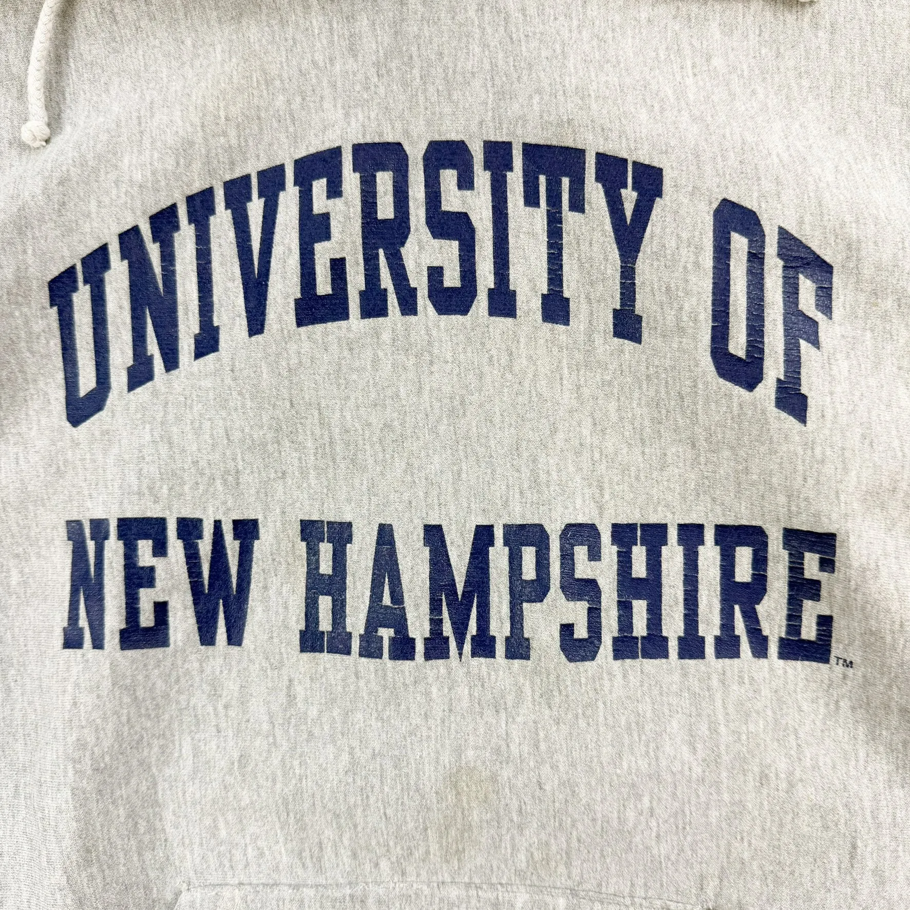J- University Of New Hampshire Text Hoodie - L sold by HG Vintage product image thumbnail 2