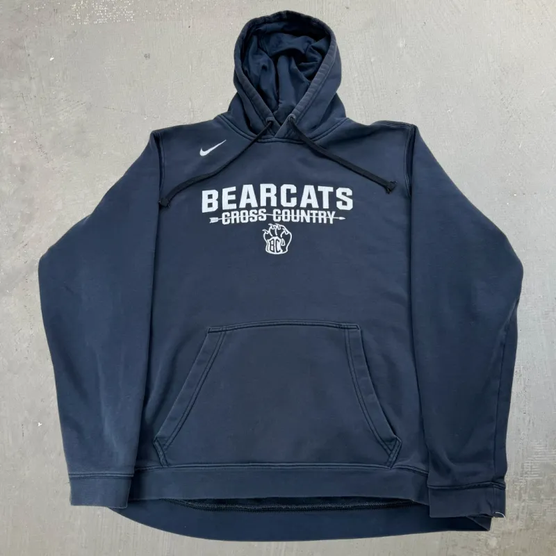J- Nike Bearcats Cross Country Text Hoodie - XL sold by HG Vintage