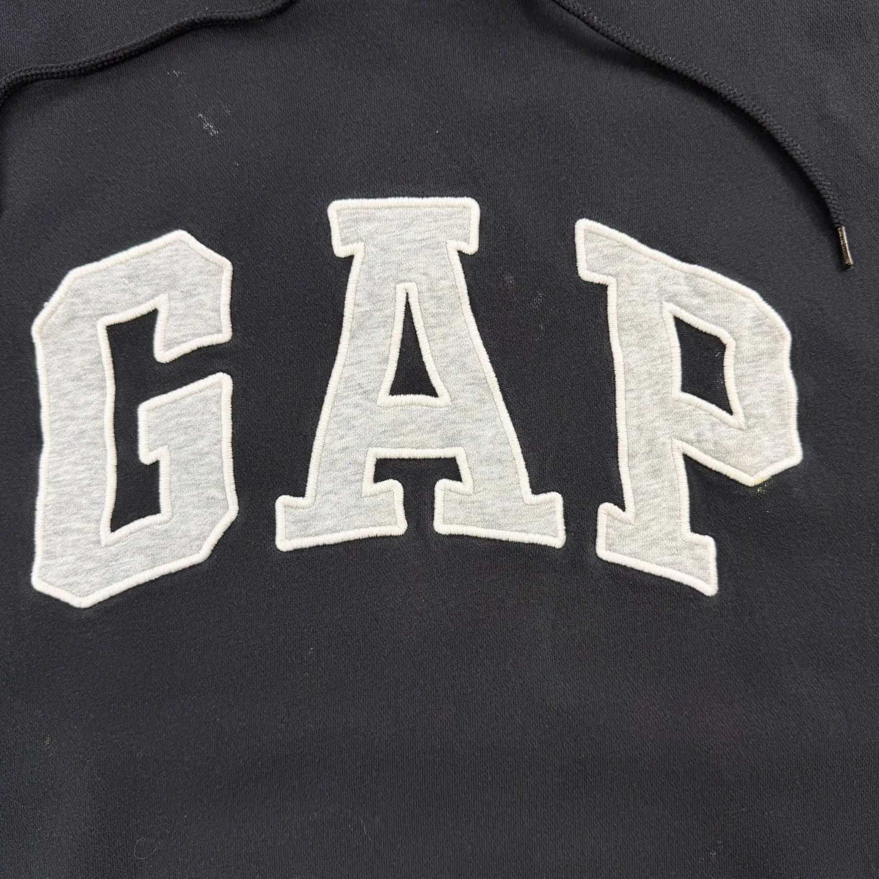 J- Gap Black Embroidered Text Hoodie - 2XL sold by HG Vintage product image thumbnail 2