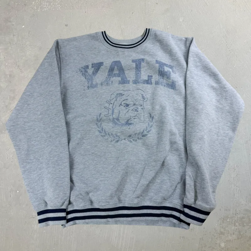 J- Yale University Text & Graphic Crewneck - S sold by HG Vintage