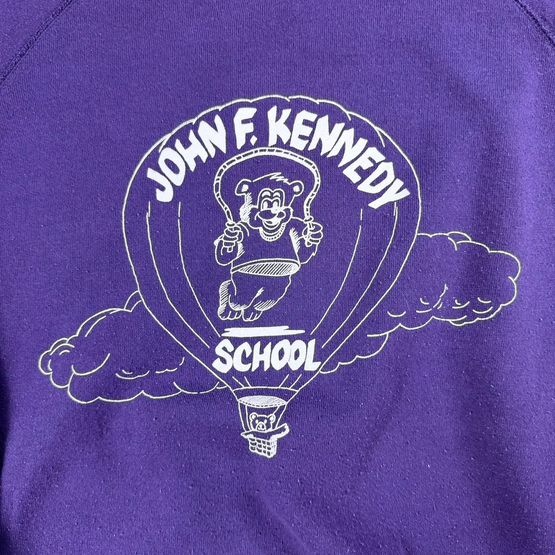 J- Vintage John F. Kennedy School Graphic Made In USA Crewneck - L sold by HG Vintage product image thumbnail 2