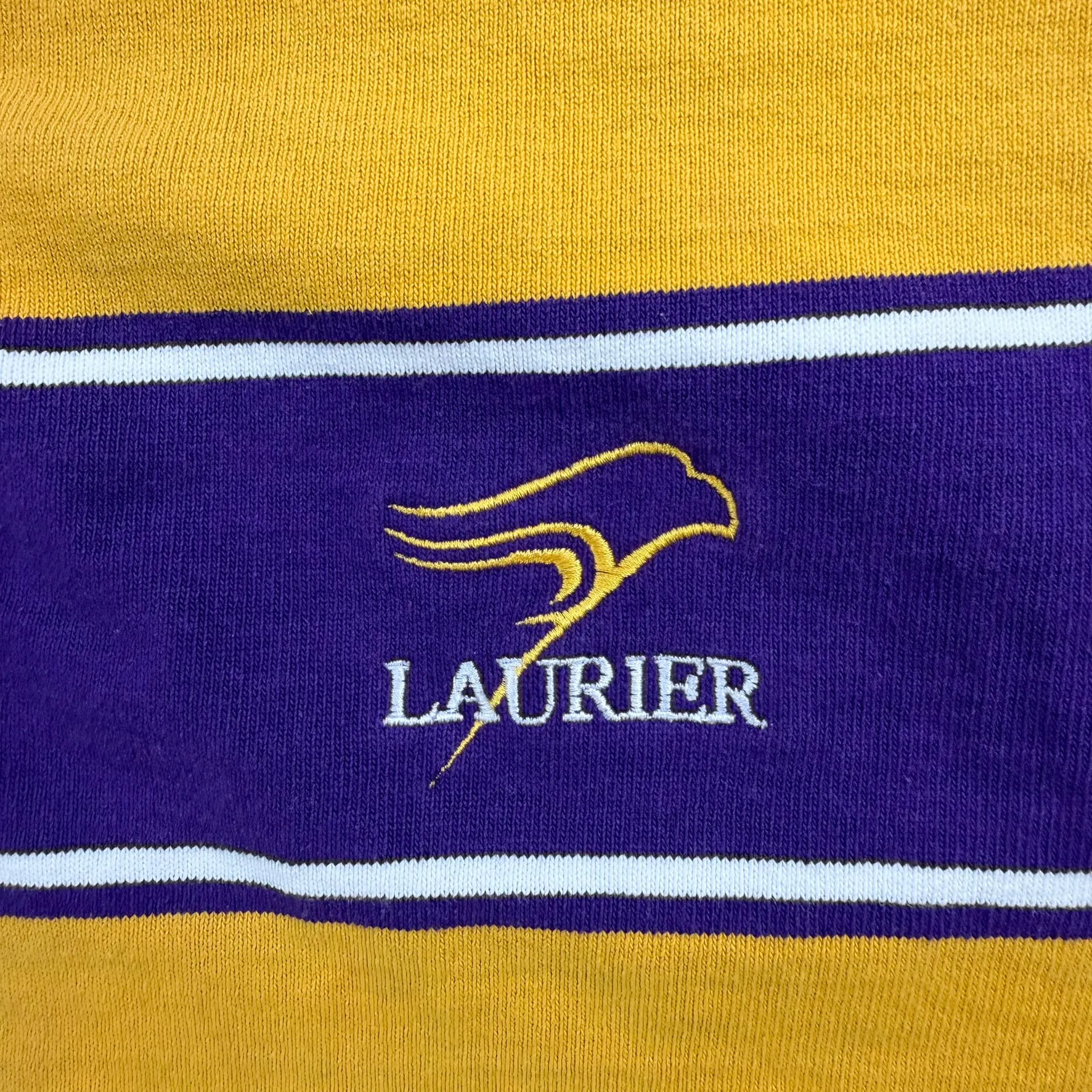 J- Vintage Wilfried Laurier University Barbarian Rugby Shirt - 3XL sold by HG Vintage product image thumbnail 2