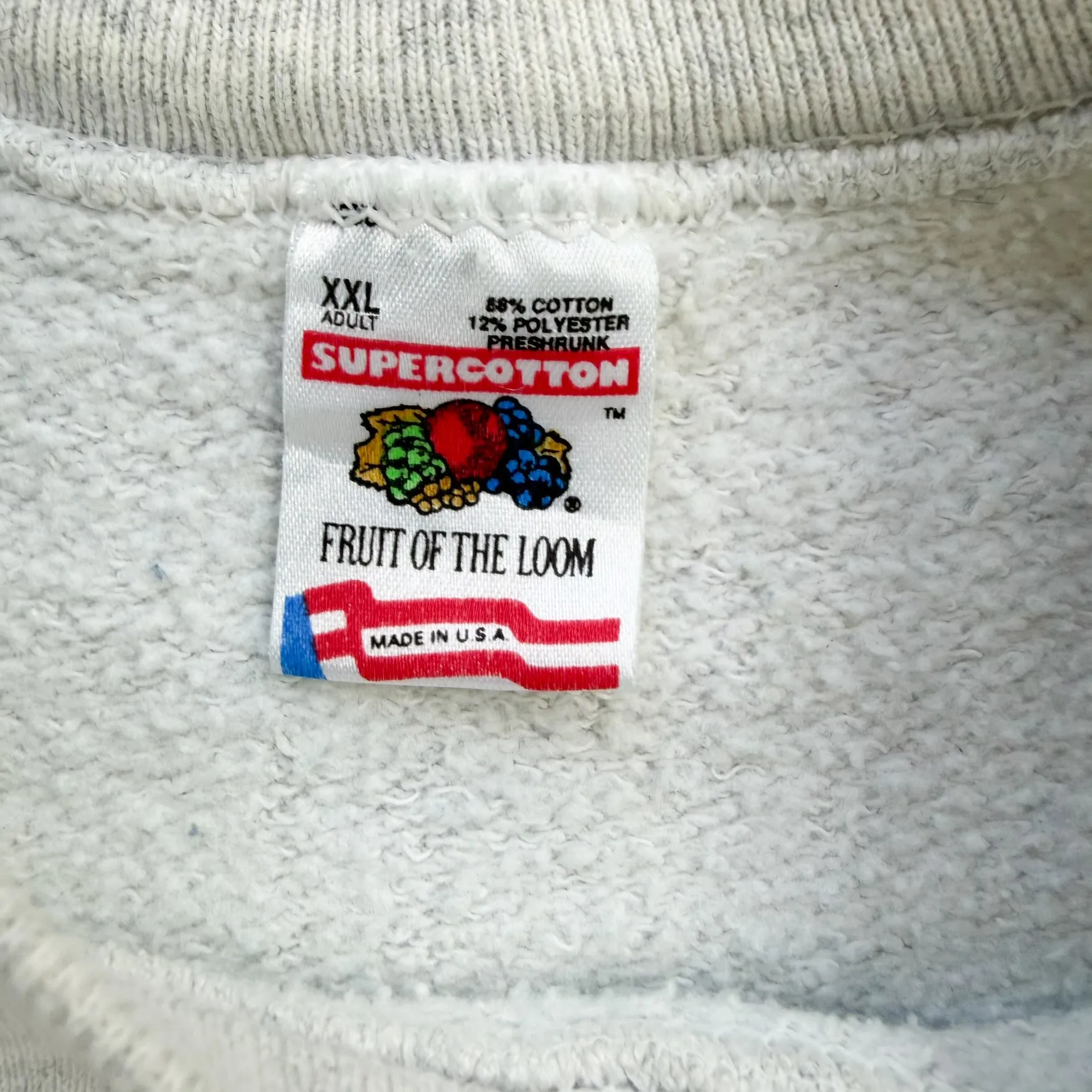 J- Vintage University Firefighters Graphic Made In USA Crewneck - 2XL sold by HG Vintage product image thumbnail 3