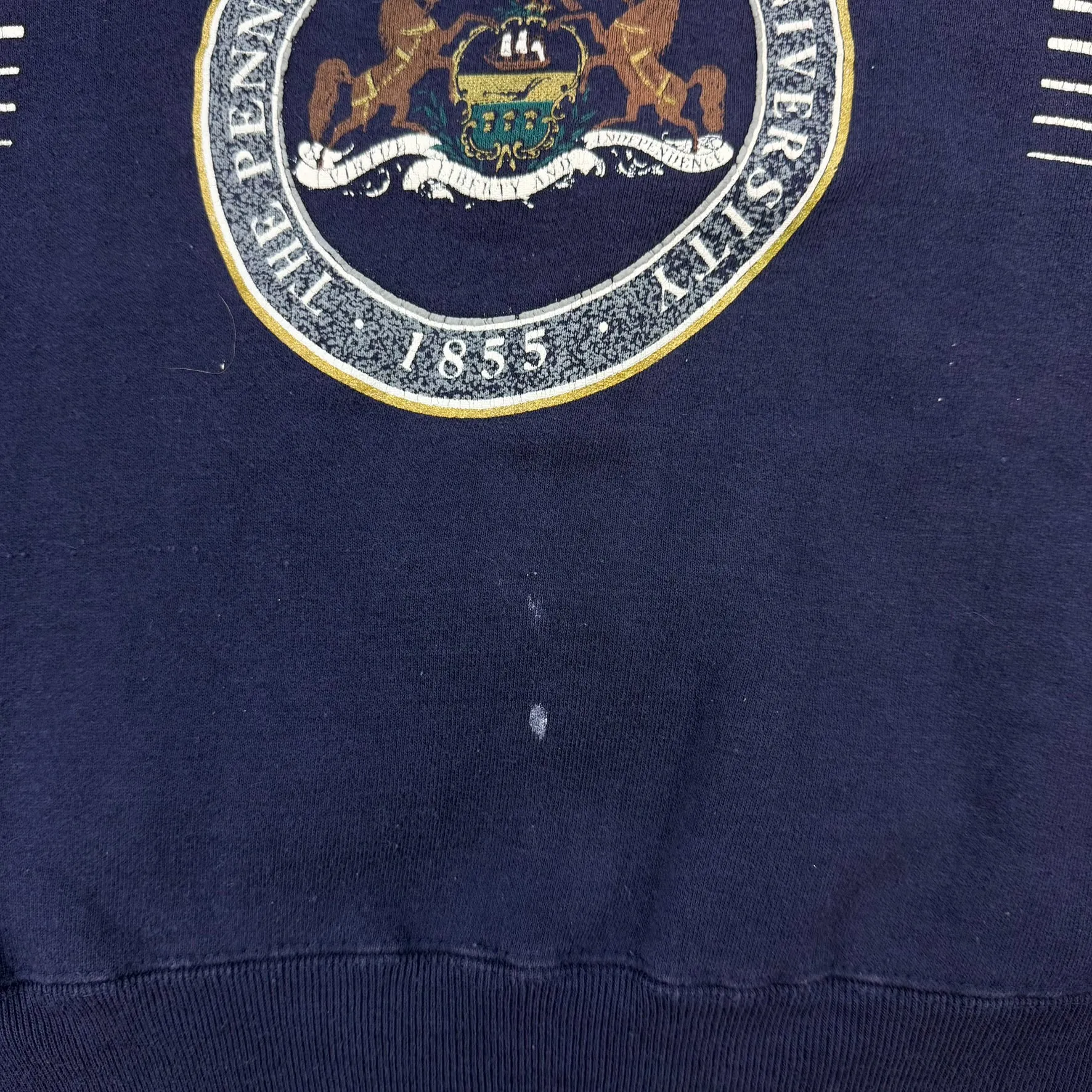 J- Vintage Penn State University Text Made In USA Crewneck - S sold by HG Vintage product image thumbnail 3