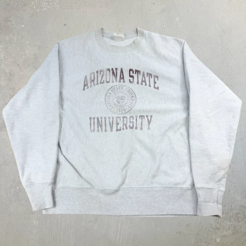J- Vintage Champion Reverse Weave Arizona State Crewneck - L sold by HG Vintage