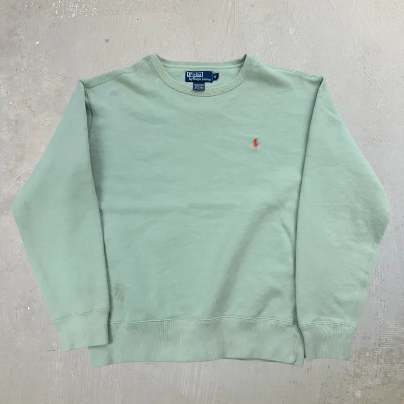 J- Vintage Polo Ralph Lauren Embroidered Crewneck- M sold by HG Vintage