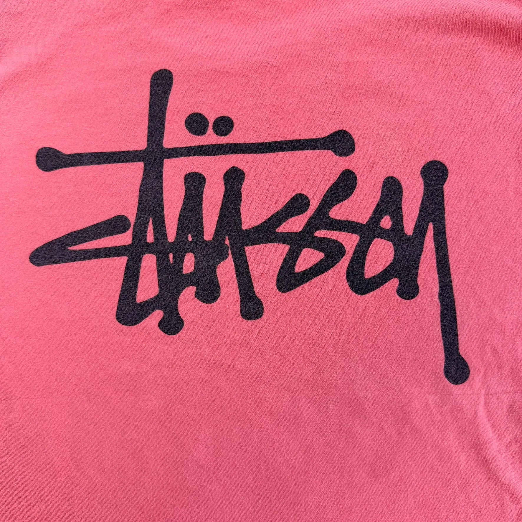 J- Stussy Logo Text Tee - XL sold by HG Vintage product image thumbnail 4