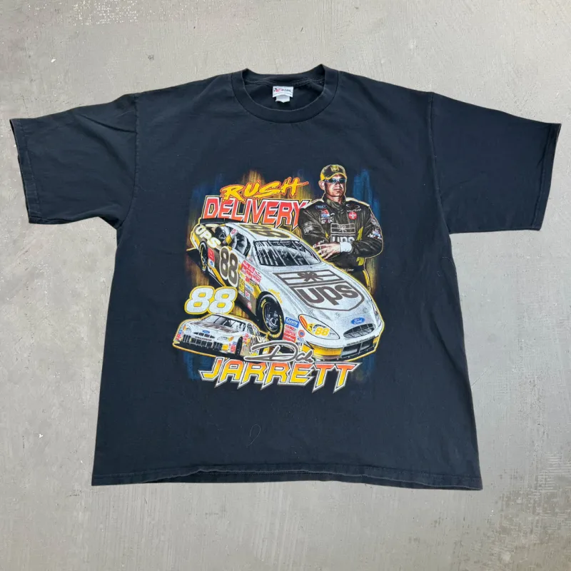 J- Nascar Dale Jarret UPS Rush Delivery Graphic Tee - XL sold by HG Vintage