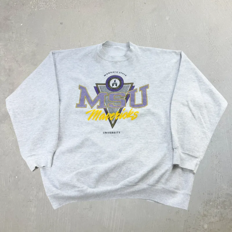 J- Vintage Mankato State University Graphic Crewneck - XL sold by HG Vintage