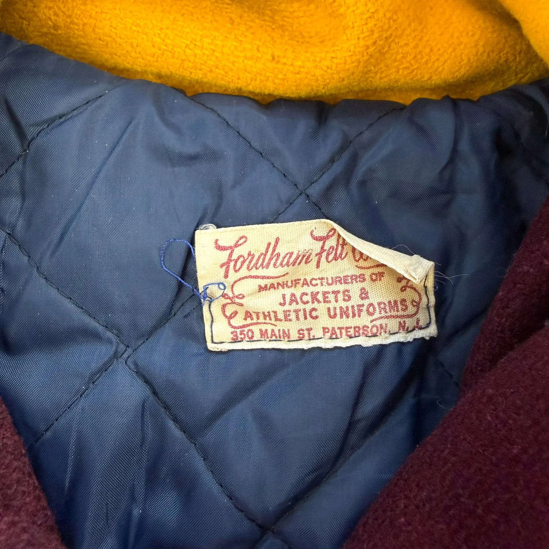 J- Vintage College Marching Band Made In USA Hooded Varsity Jacket - M sold by HG Vintage product image thumbnail 5