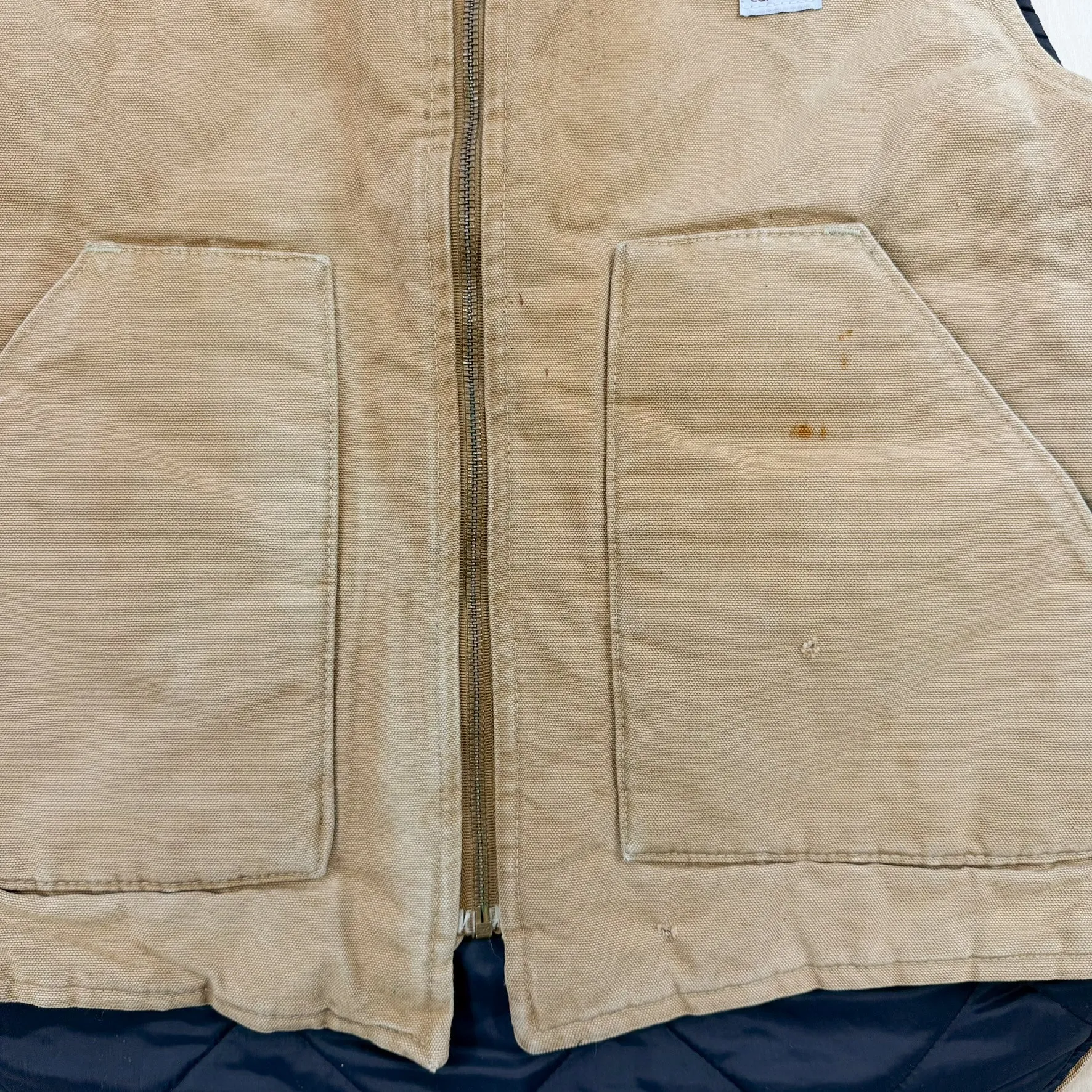 F- Carhartt Quilt Lined Workwear Vest - XL sold by HG Vintage product image thumbnail 3
