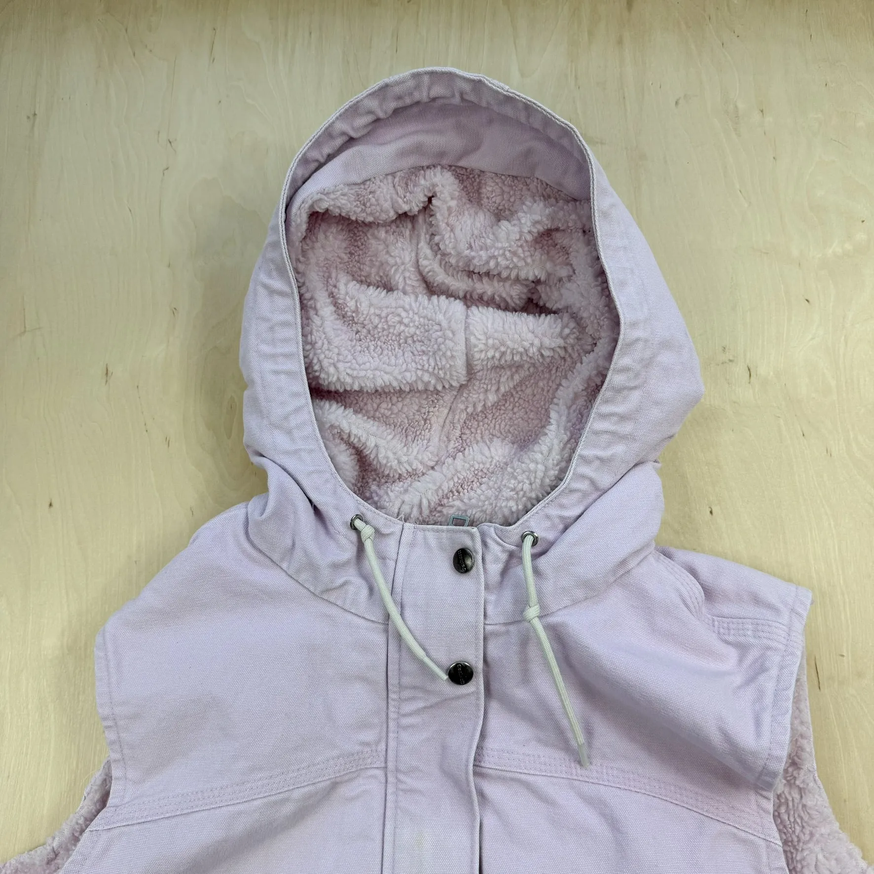 F- Carhartt Sherpa Lined Hooded Workwear Vest - 2XL sold by HG Vintage product image thumbnail 3