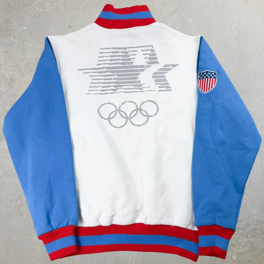 F- Vintage Dead Stock Olympic Museum Collection '84 Los Angeles American Replica Zip Up Track Jacket - M sold by HG Vintage product image thumbnail 4