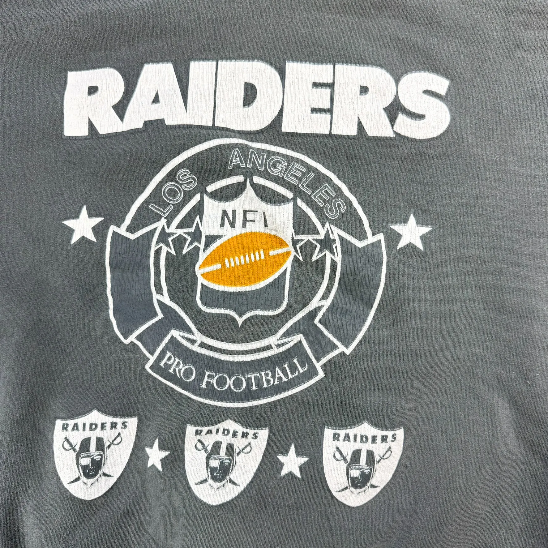 F- Vintage Oakland Raiders NFL Licensed Text & Logo Crewneck - XL sold by HG Vintage product image thumbnail 2