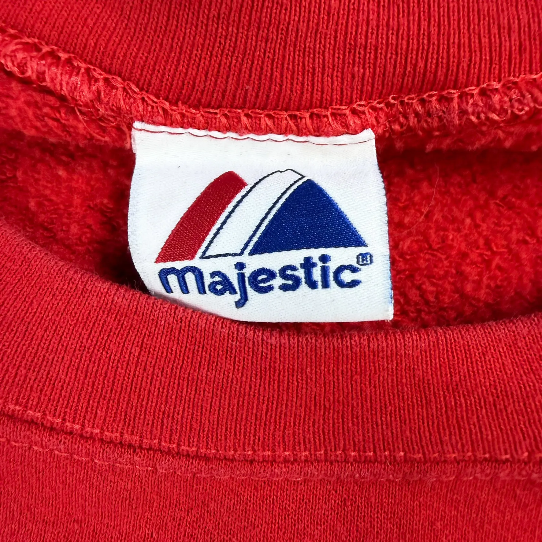 F- Vintage Philadelphia Phillies MLB Majestic Text Crewneck - M sold by HG Vintage product image thumbnail 3
