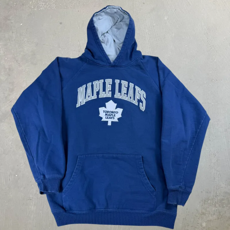 F- Vintage Toronto Maple Leafs NHL Reebok Embroidered Hoodie - XL sold by HG Vintage