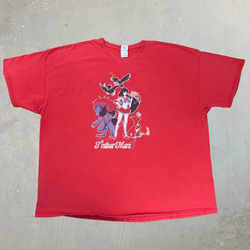 F- Vintage Sailor Moon/Pokémon Trainer Mars Graphic Tee - 4XL sold by HG Vintage
