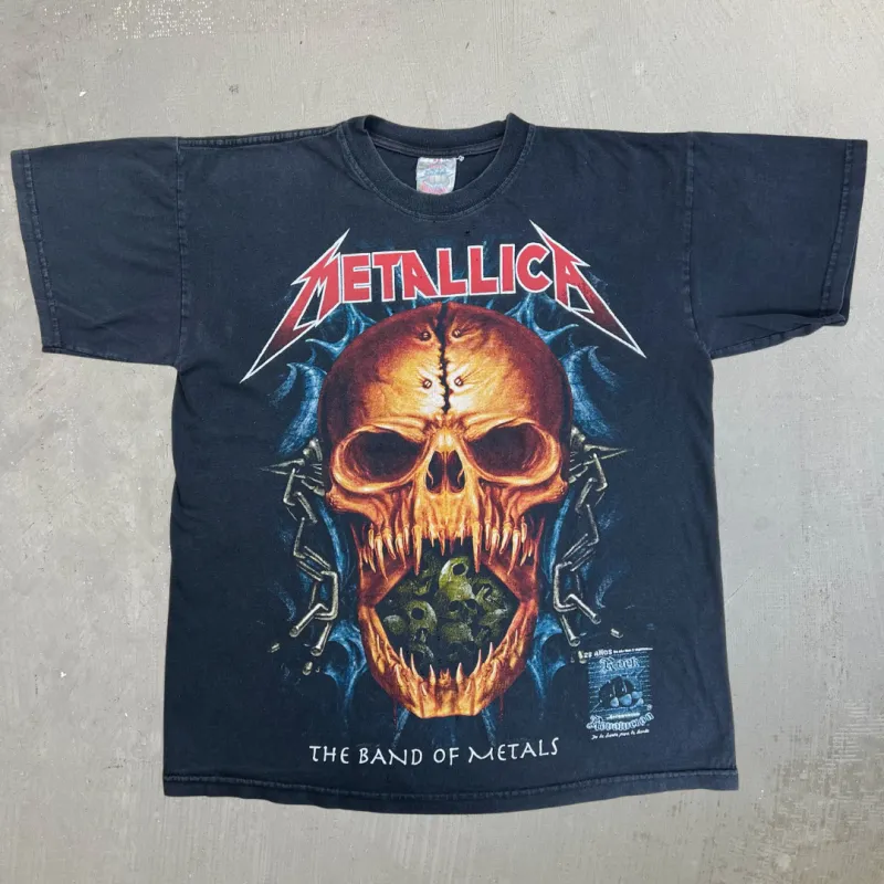 F- Vintage Rock Revolution Metallica Graphic Tee - L made by HG Vintage