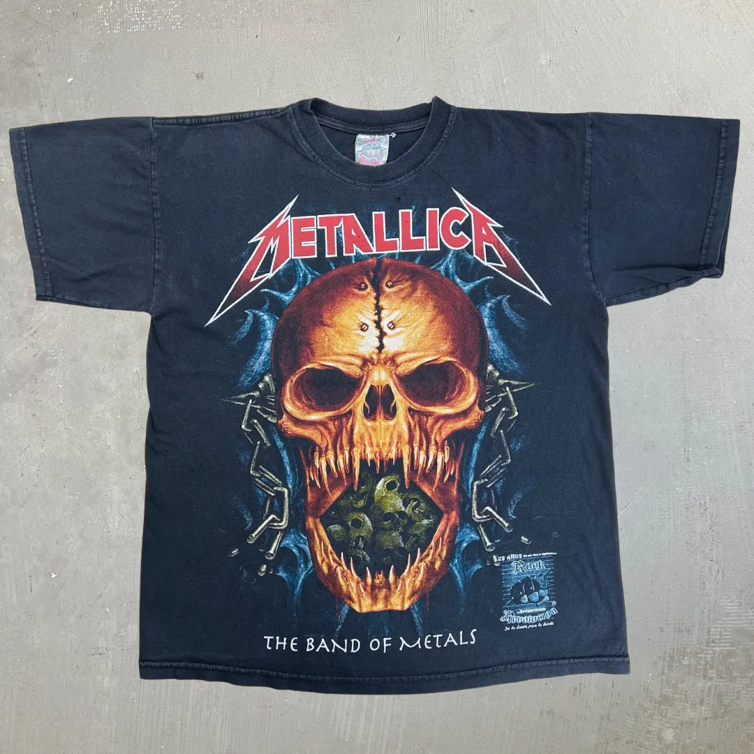 F- Vintage Rock Revolution Metallica Graphic Tee - L sold by HG Vintage