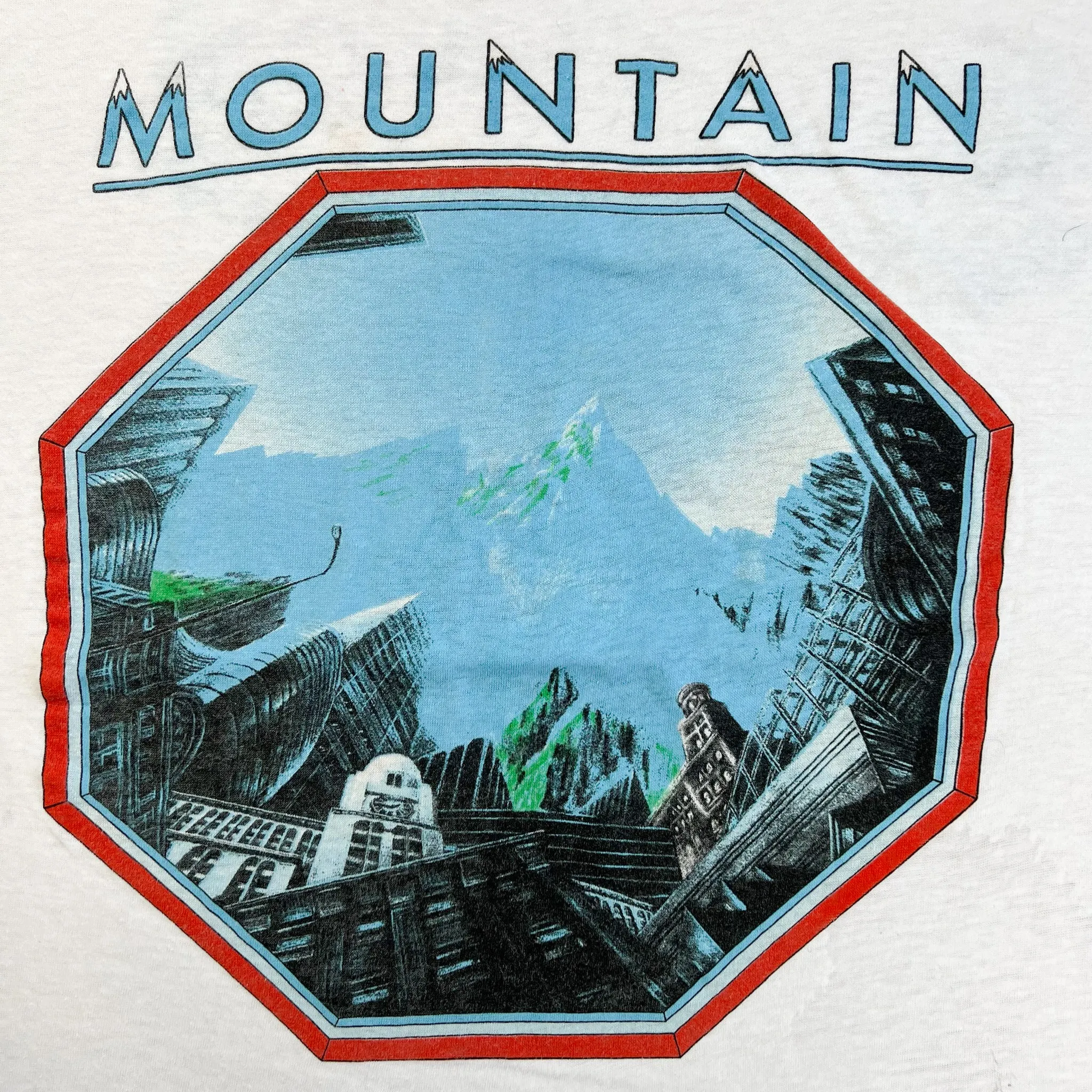 F- Vintage '85 Mountain Rock Band Made In USA Single Stitch Tee - XL sold by HG Vintage product image thumbnail 2