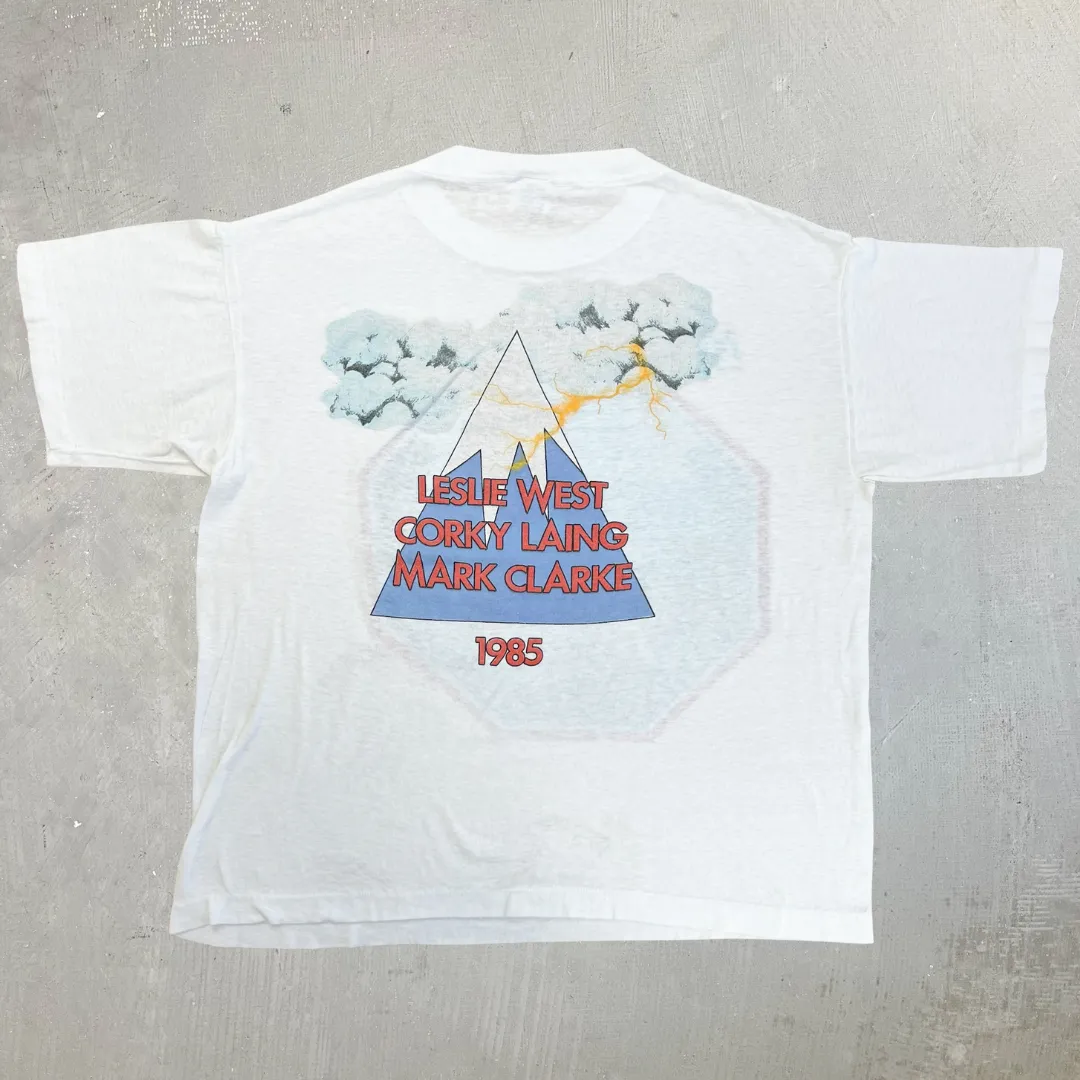 F- Vintage '85 Mountain Rock Band Made In USA Single Stitch Tee - XL sold by HG Vintage product image thumbnail 3