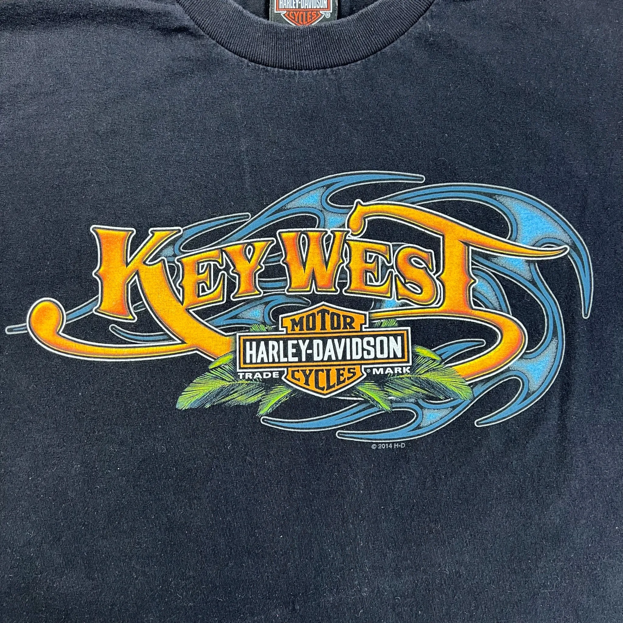 F- '14 Harley Davidson Key West Graphic Tee - L sold by HG Vintage product image thumbnail 2
