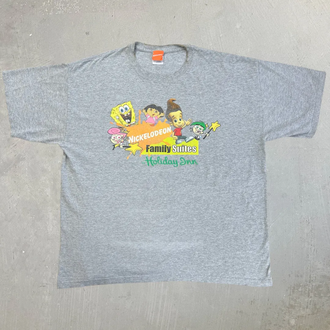 F- Vintage Nickelodeon Family Suites Holiday Inn Tee - XL sold by HG Vintage