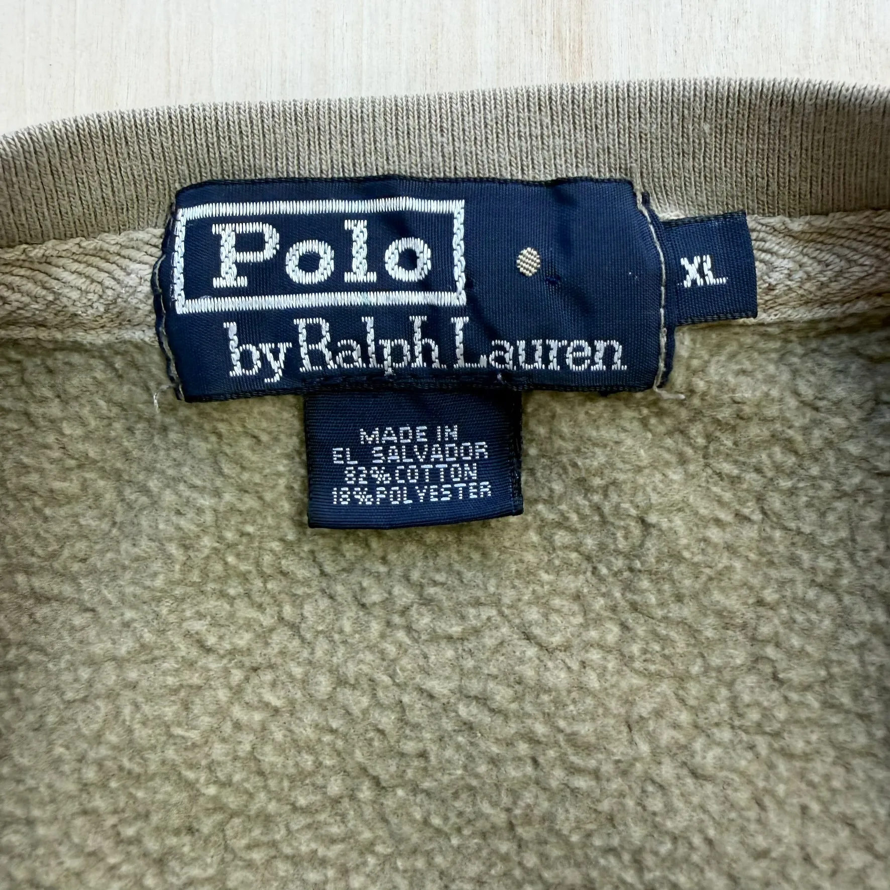F- Vintage 90s Polo Ralph Lauren Embroidered Crewneck - XL sold by HG Vintage product image thumbnail 3
