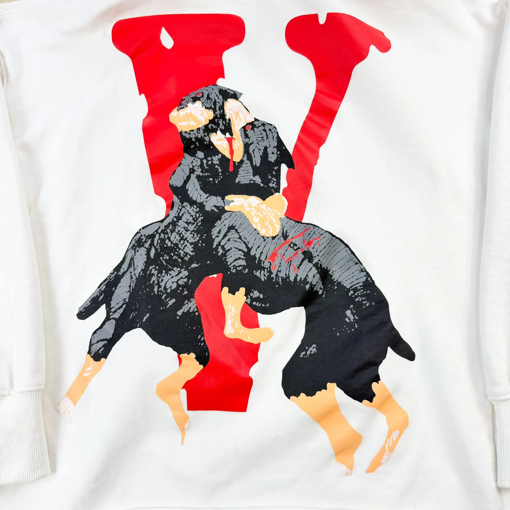 F- Vlone City Morgue Dogs Cropped Hoodie - S sold by HG Vintage product image thumbnail 5