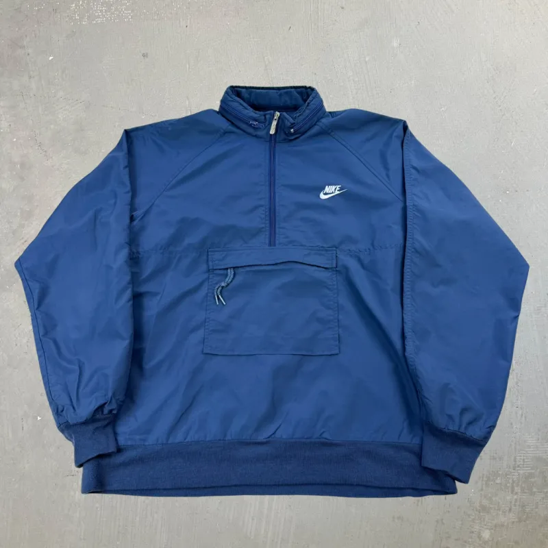 F- Vintage 80s Nike Anorak Pullover Lightweight Jacket - L sold by HG Vintage