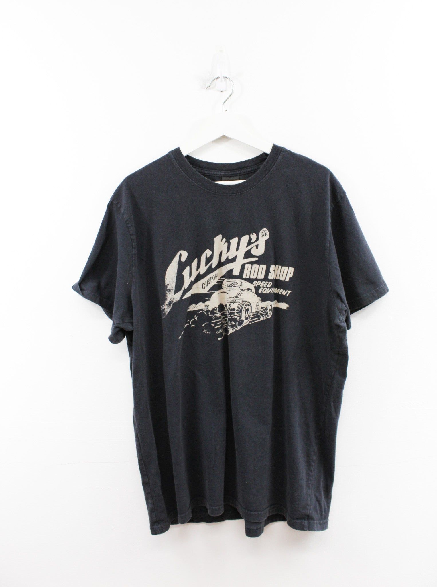 Vintage Lucky's Custom Rod Shop Graphic Tee sold by HG Vintage
