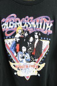 Aerosmith World Tour bootleg Tee sold by HG Vintage