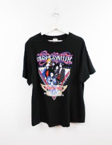 Aerosmith World Tour bootleg Tee sold by HG Vintage