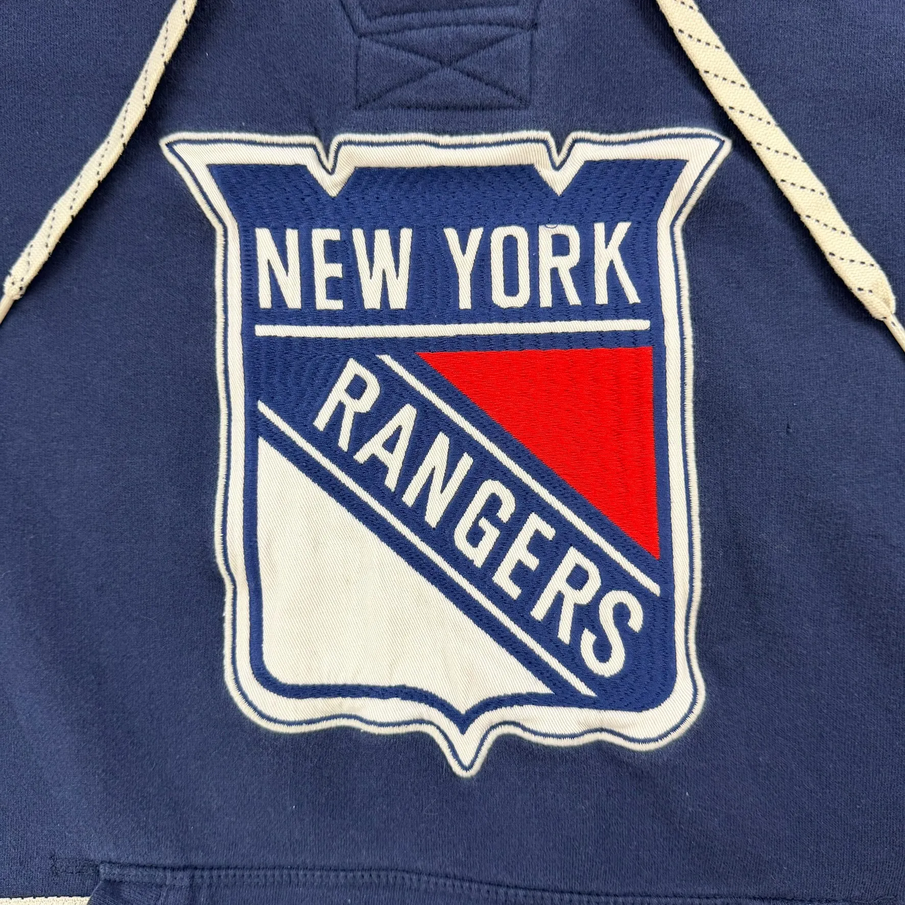 J- New York Rangers NHL CCM Jersey Style Hoodie - M sold by HG Vintage product image thumbnail 2