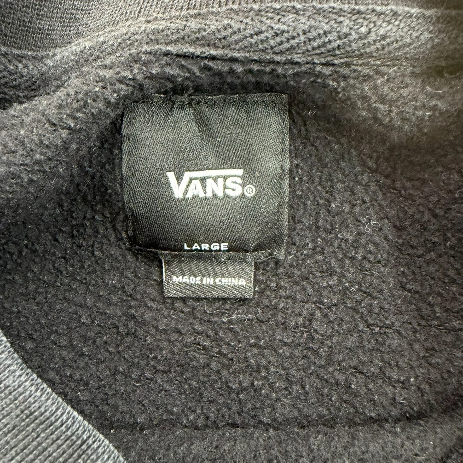 J- Vans Skeleton Cans & Moon Crewneck - L sold by HG Vintage product image thumbnail 5