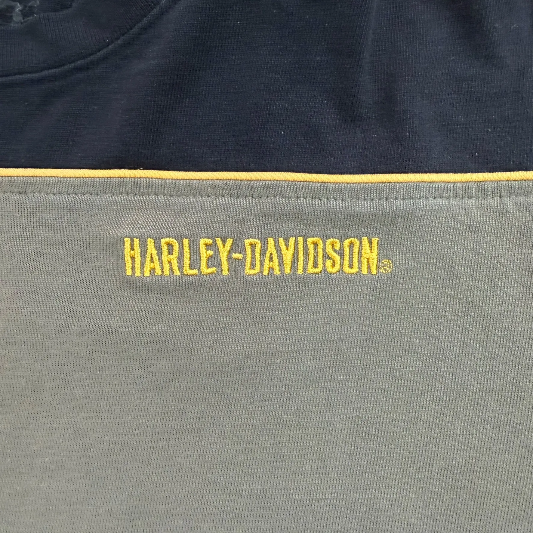 J- Vintage Harley Davidson Embroidered Text Long Sleeve Tee - XL sold by HG Vintage product image thumbnail 2