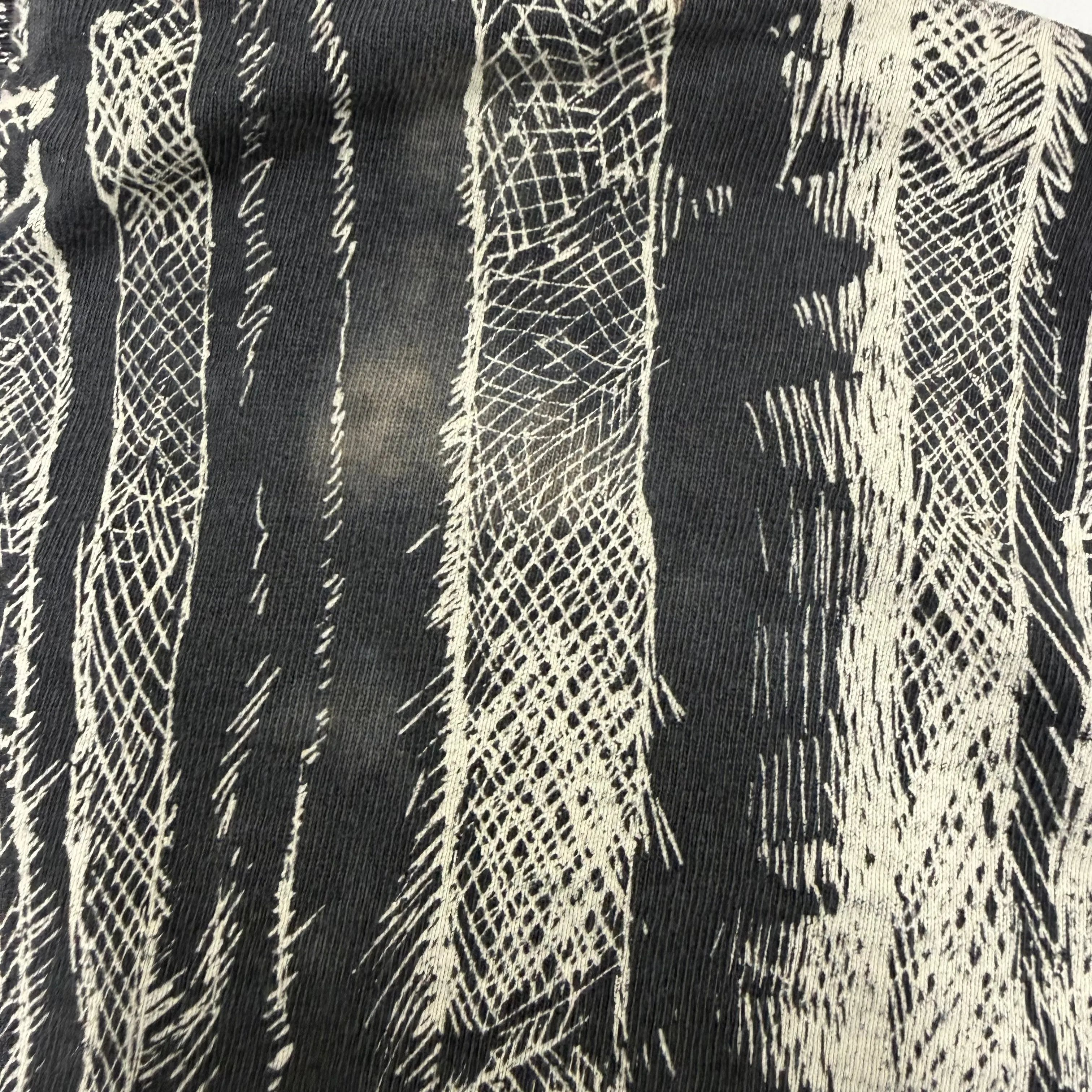 J- Vintage '92 Wolves In Forest All Over Print Made In USA Single Stitch Tee- L sold by HG Vintage product image thumbnail 5