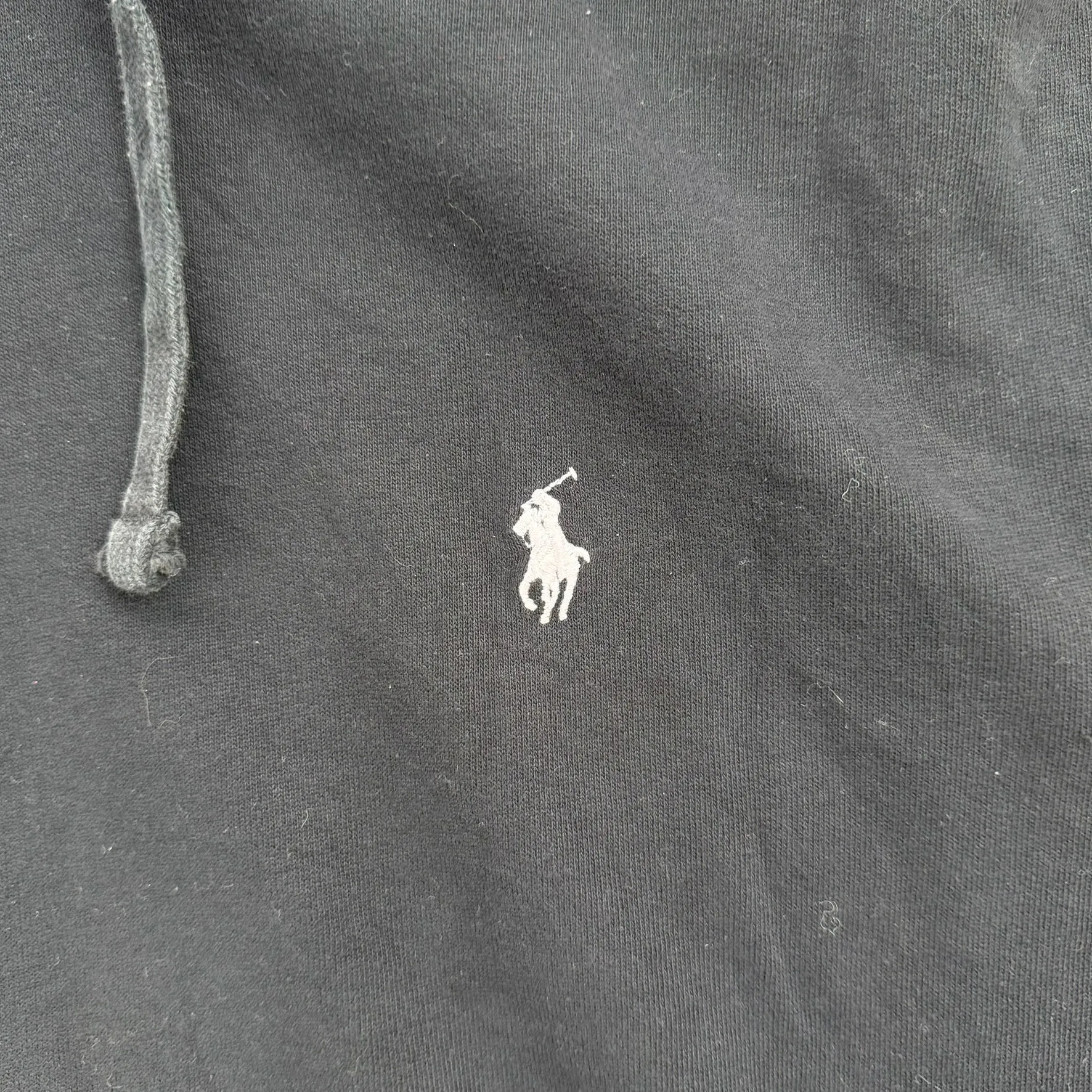 J- Vintage Polo Ralph Lauren Black Embroidered Hoodie - XL sold by HG Vintage product image thumbnail 2