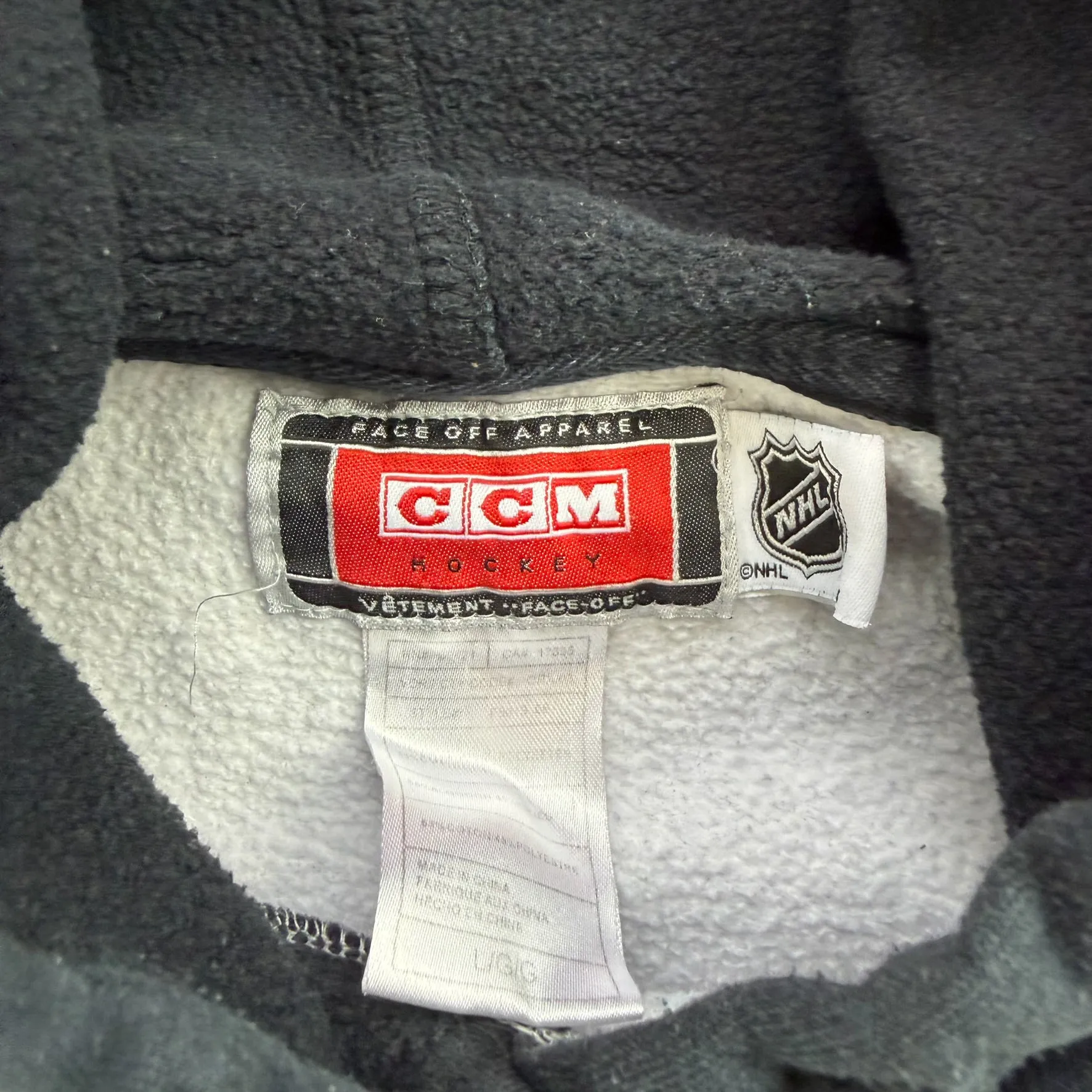 J- Minnesota Wild NHL CCM Embroidered Text & Logo Hoodie - L sold by HG Vintage product image thumbnail 3