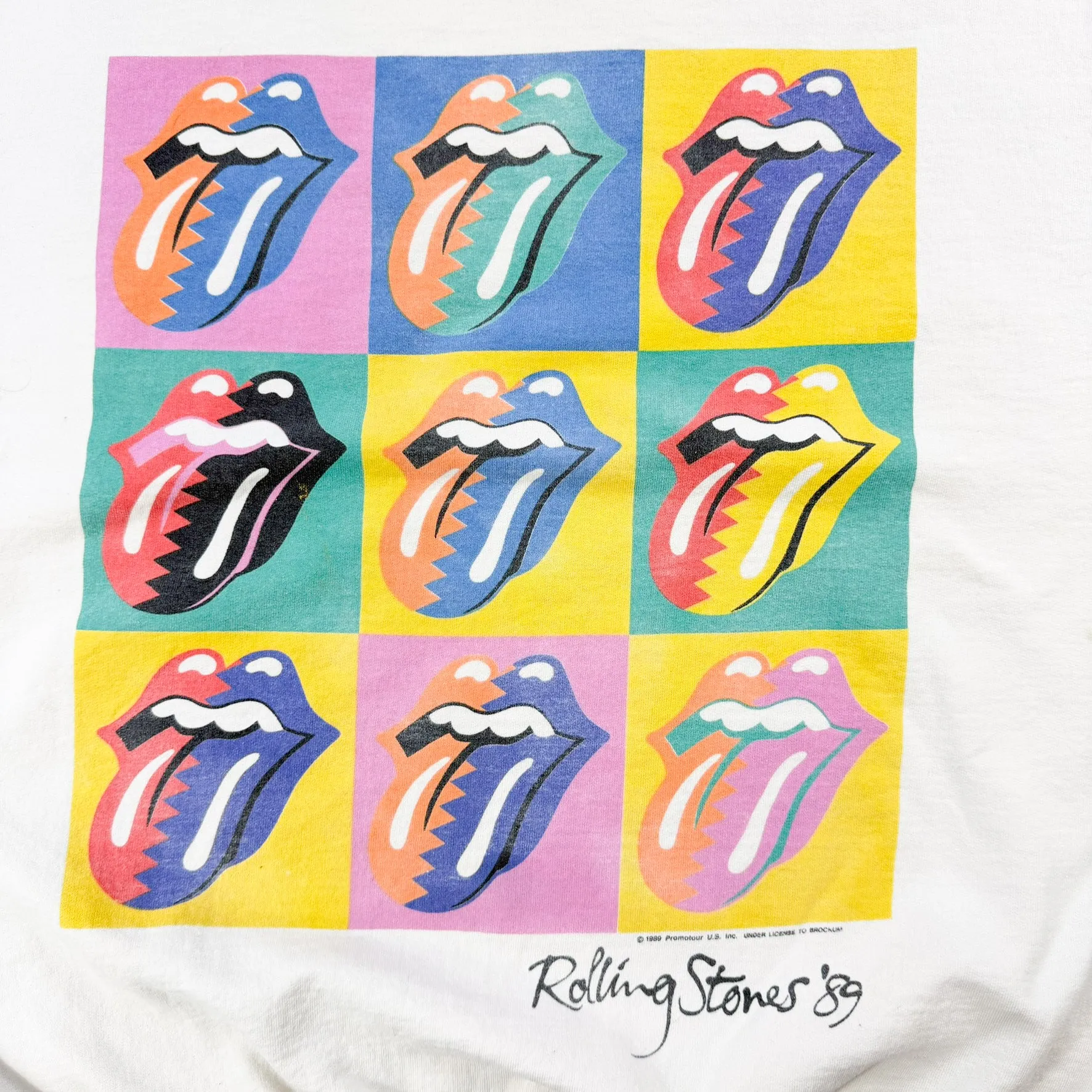 J- Vintage '89 Rolling Stones Logo Graphic Crewneck - L sold by HG Vintage product image thumbnail 2
