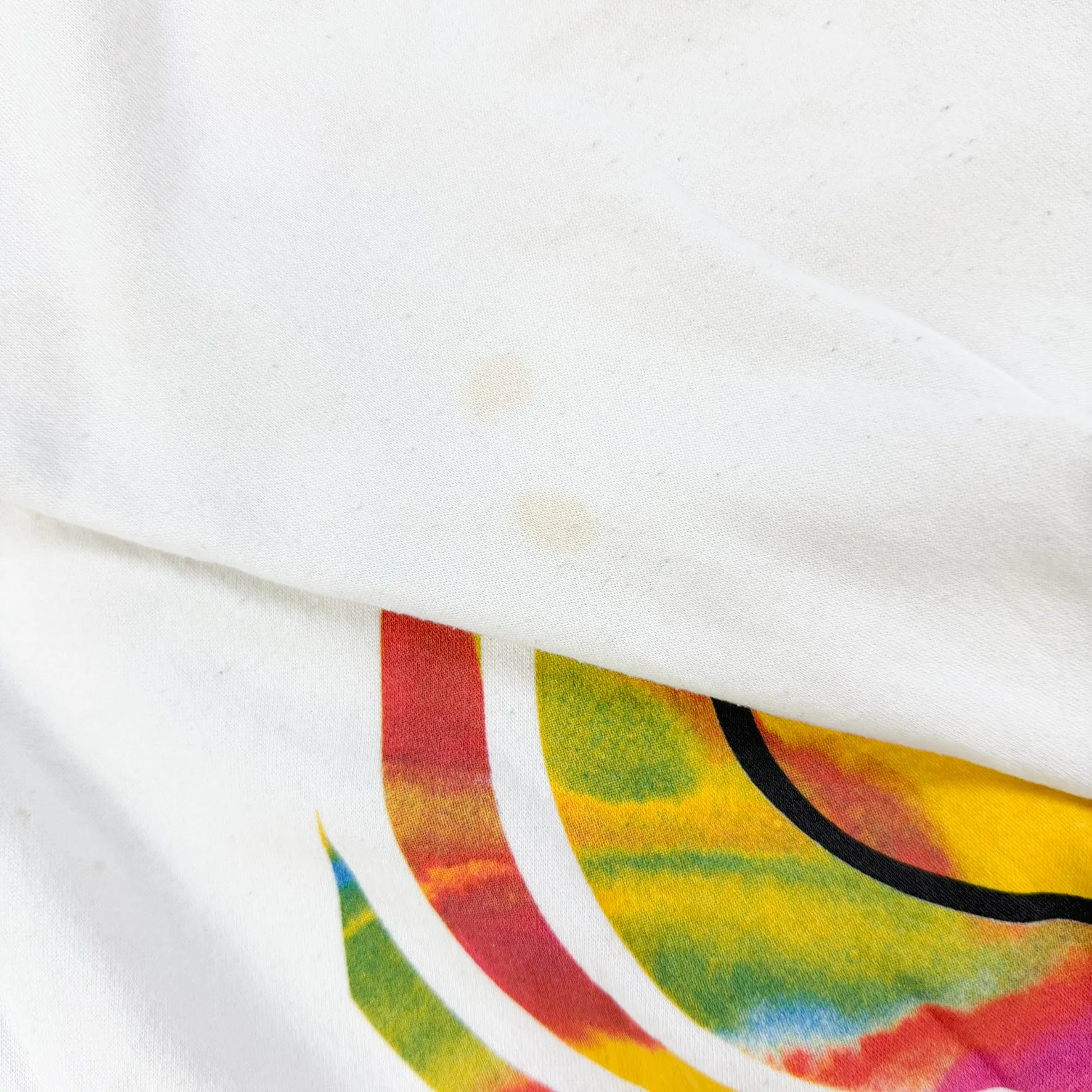 J- Nirvana Smiley Face White Reprint Graphic Crewneck - S sold by HG Vintage product image thumbnail 3