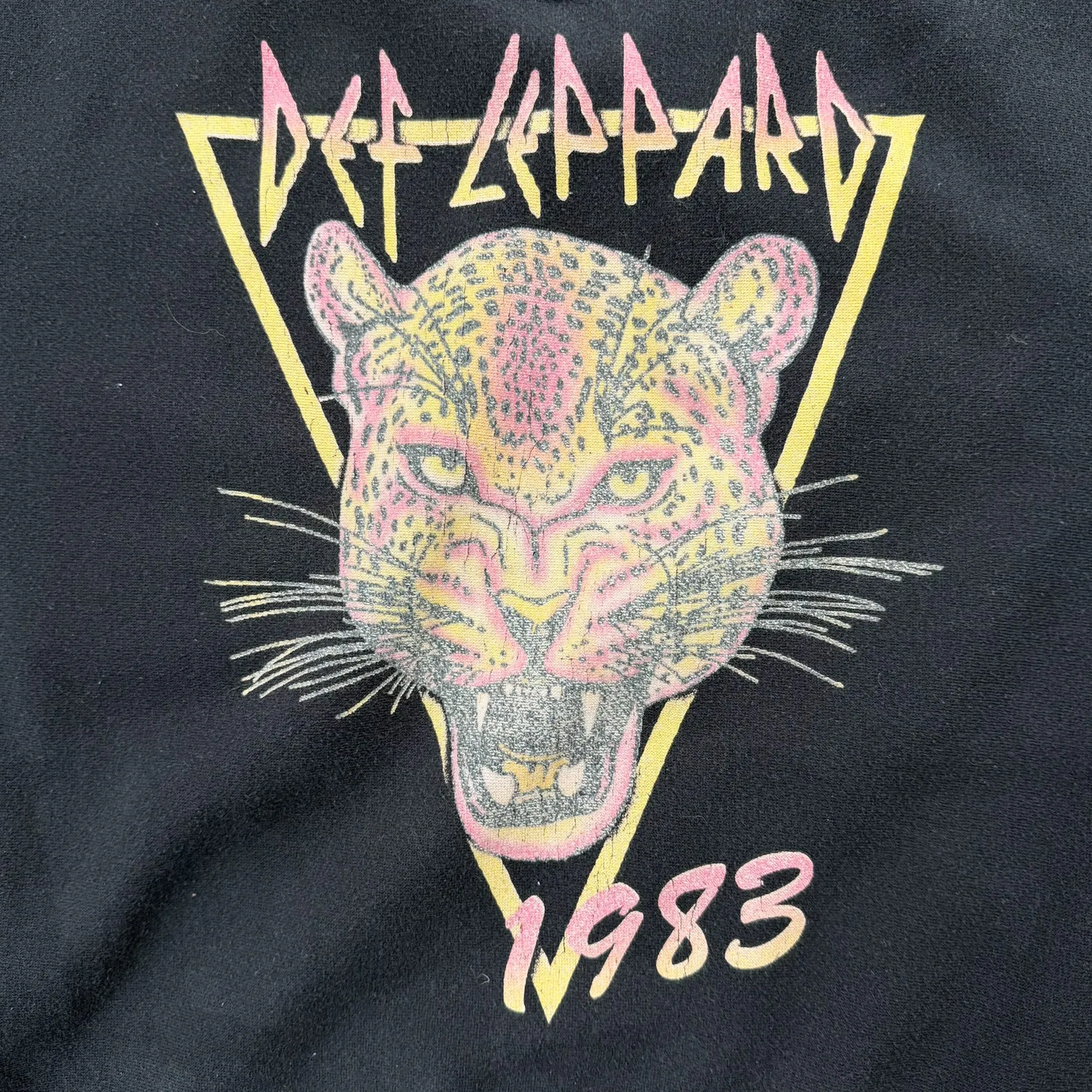 J- Def Leppard Pyromania Reprint Graphic Crewneck - XL sold by HG Vintage product image thumbnail 2