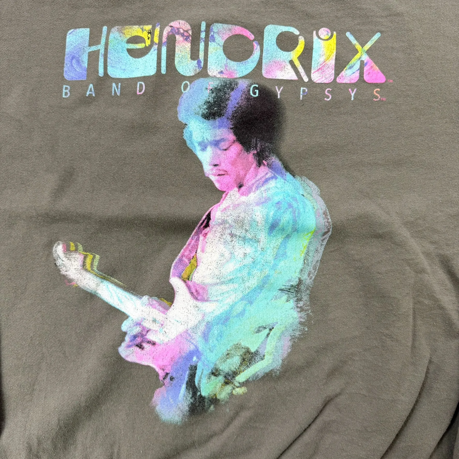 J- Jimi Hendrix Band Of Gypsys Reprint Graphic Crewneck - L sold by HG Vintage product image thumbnail 2