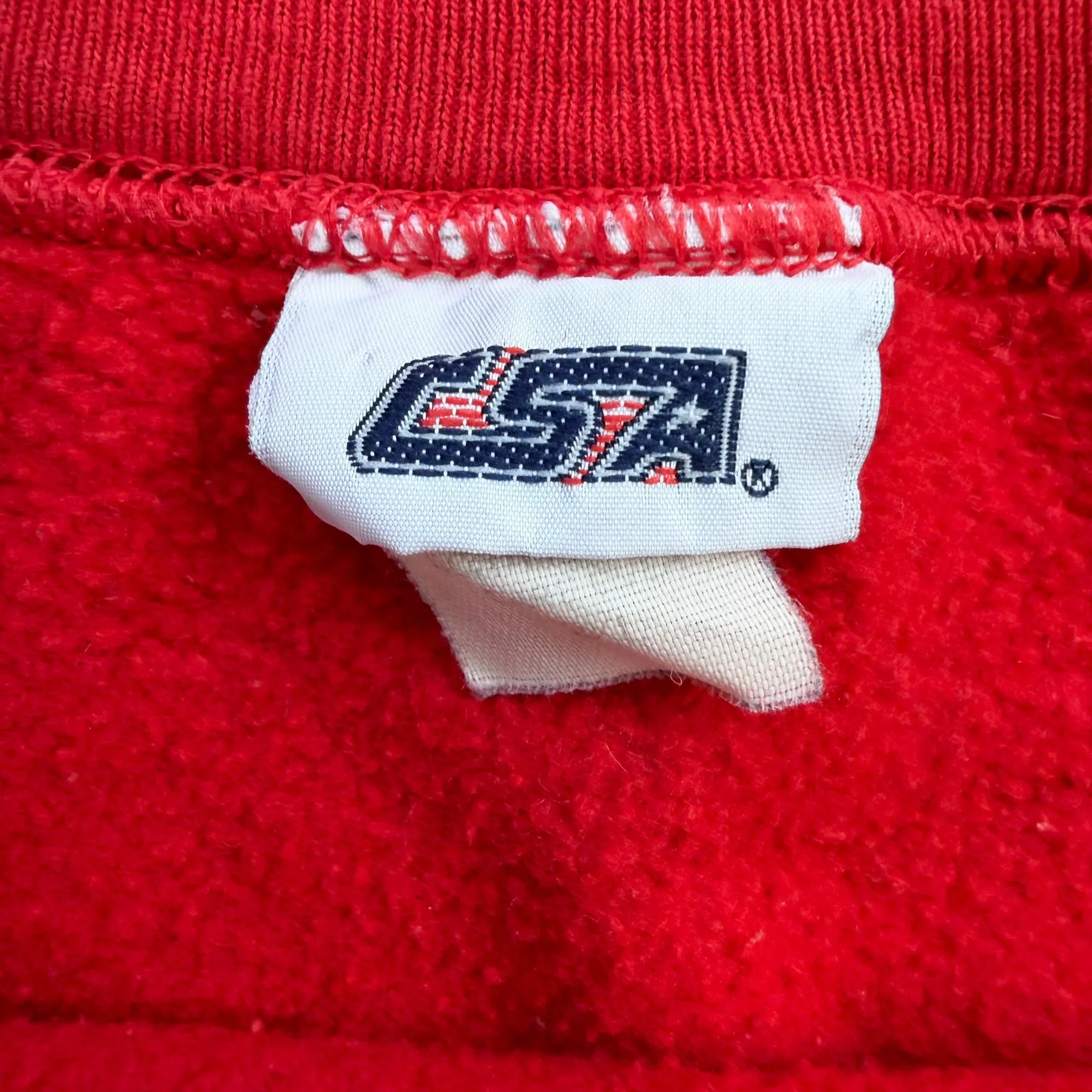 J- Vintage '02 Los Angeles Angels World Series Champions MLB Embroidered Logo Crewneck - 2XL sold by HG Vintage product image thumbnail 3