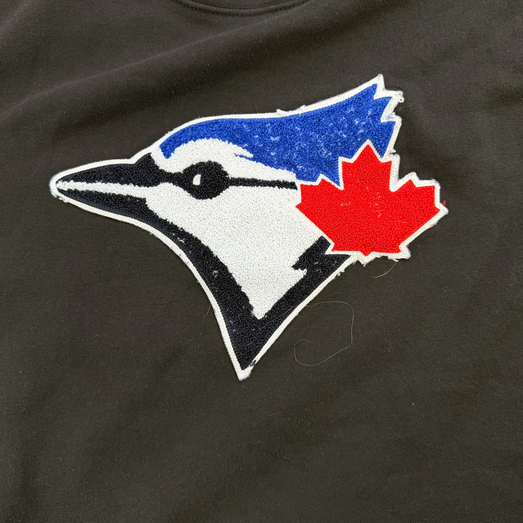 J- Toronto Blue Jays MLB Embroidered Chenille Logo Crewneck - M sold by HG Vintage product image thumbnail 2