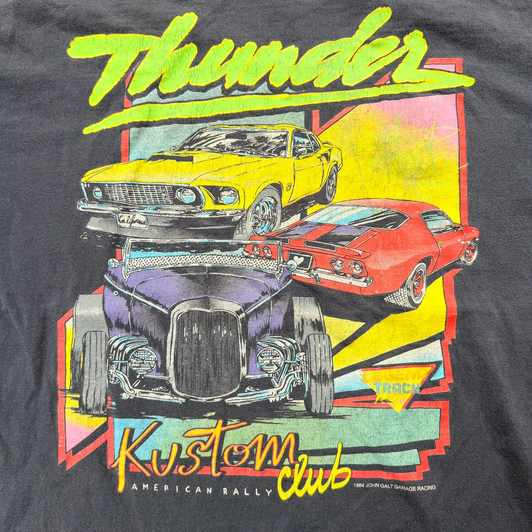 J- J Galt Kustom American Rally Club Car Graphic Tee - 3XL sold by HG Vintage product image thumbnail 2