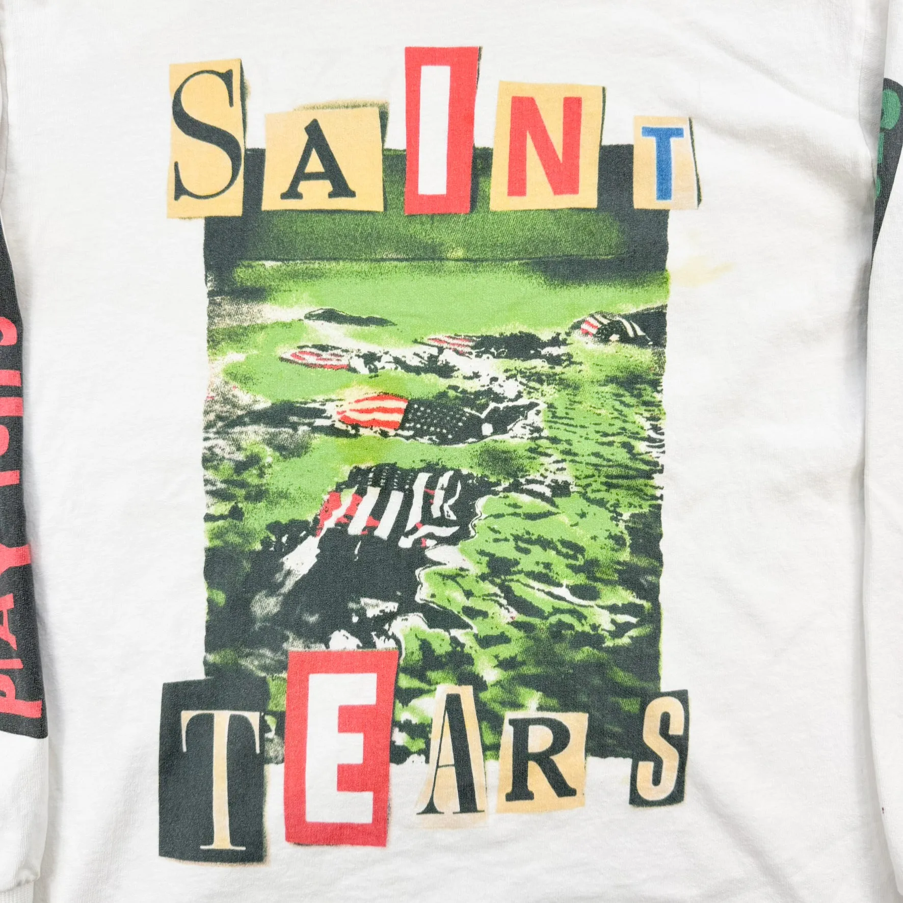J- Saint Michael x Denim Tears Saints Tears Graphic Long Sleeve Tee - L sold by HG Vintage product image thumbnail 2
