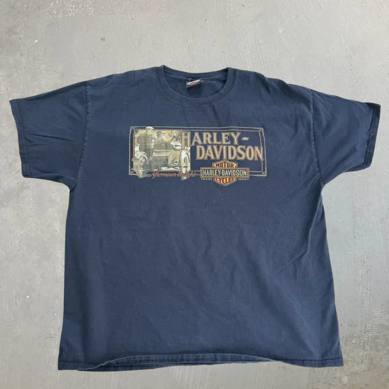 J- '14 Harley Davidson Ottawa Illinois Graphic Tee - XL sold by HG Vintage